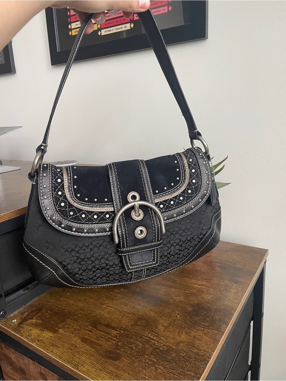 Coach Vintage Y2K Studded Soho Bag Style 11517